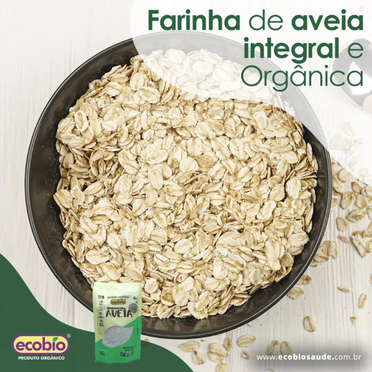 Farinha de Aveia Integral Orgânica